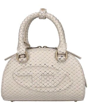 DIESEL Shoulder Bag 1Dr Dome - White