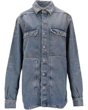 Rick Owens Outershirt - Blue