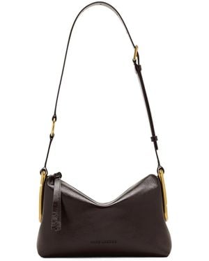 Marc Jacobs Dark Leather Shoulder Bag - White