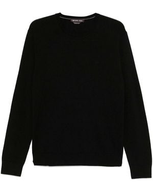 Michael Kors Core Merino Crew Emb - Black