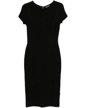 Emporio Armani Abito Midi - Nero