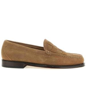 G.H. Bass & Co. Weejuns Venetian Weave Loafers - Brown