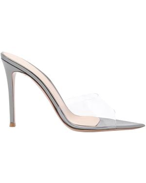 Gianvito Rossi Elle Pump Sandals - White