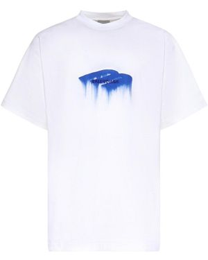 Balenciaga T-Shirts And Polos Cotton - White