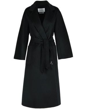 Max Mara Ludmilla Cashmere Coat - Black