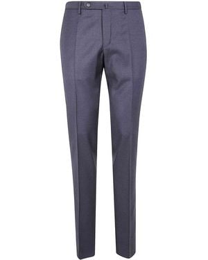 Incotex Chino Slim Fit Pants - Blue