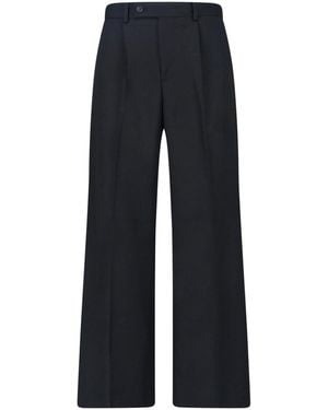 Tonywack Wool Blend Trousers - Blue