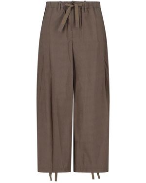 Sacai Cargo Trousers - Brown