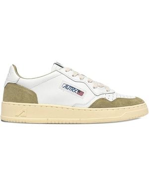 Autry Leather Trainers - White
