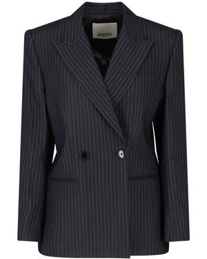 Isabel Marant Double-Breasted Blazer - Black