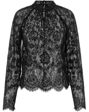 Self-Portrait Self Portrait Lace' Blouse - Black