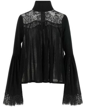 Zimmermann Blusa - Negro