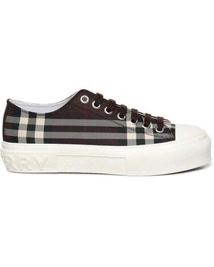 Burberry Check Sneaker - Black