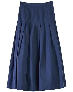 Paul Smith Long Pleated Skirt - Blue