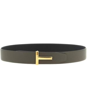 Tom Ford Icon' Reversible Belt - Multicolor