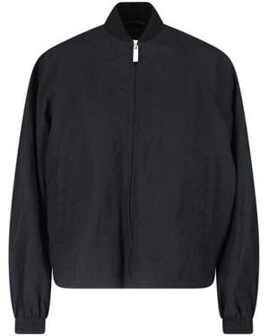 Laminar Giacca Bomber Zip - Nero