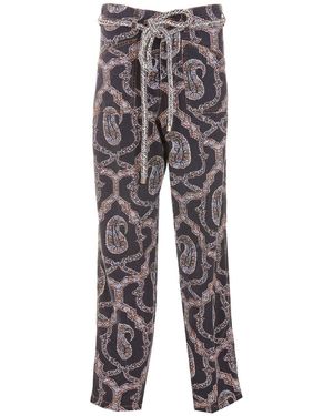 Etro Cotton Trousers - Grey