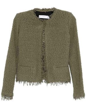 IRO Shavani Cotton Jacket - Green