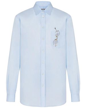 Moschino Printed Shirt - Blue