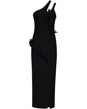 Nensi Dojaka Nadia Midi Dress - Black