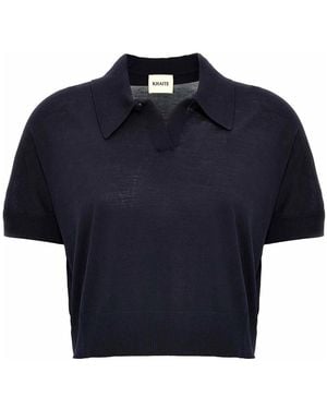 KHAITE Morgane Top - Blue