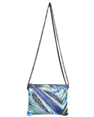 MARIA ENRICA NARDI Cleopatra Crossbody Bag - Blue