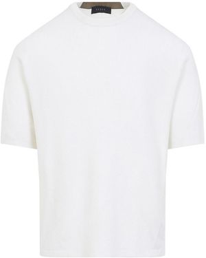 Sease Easy Care Waffle T-Shirt - White