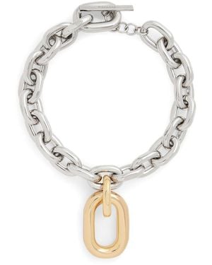 Rabanne Bracelet With Pendant - Metallic