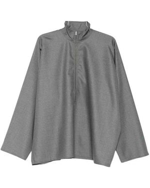 Sofie D'Hoore Shirt With Front Zipper - Grey