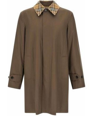 Burberry Tottenham Car Coat - Natural