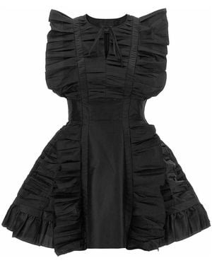 Giovanni bedin Ruffle Dress - Black
