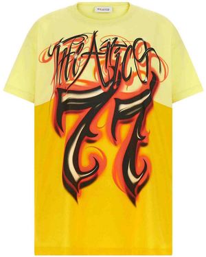 The Attico Il Primo Bagno' T-Shirt - Yellow