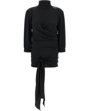 The Attico Sash Top - Black