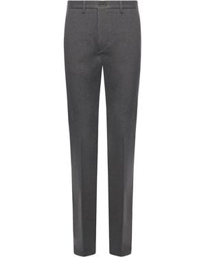 Etro Roma Cotton Trousers - Grey