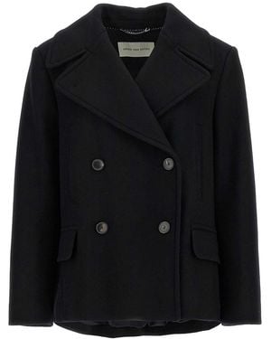 Dries Van Noten Vafel Coat - Black