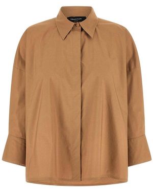 Fabiana Filippi Cotton Blouse - Brown