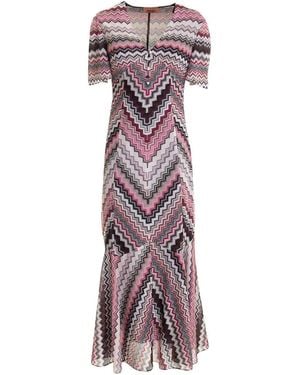 Missoni Dress - Purple