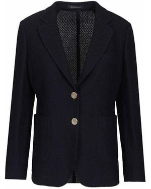 Sartoria Latorre Cotton Blazer - Blue