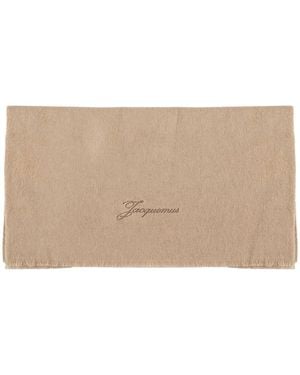 Jacquemus Tailored Scarf - Natural
