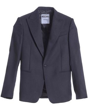 Moschino Old Same Chic Jacket - Blue
