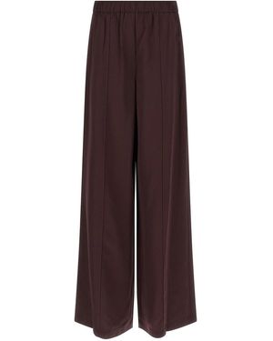 Tory Burch Shiny Trousers - Purple