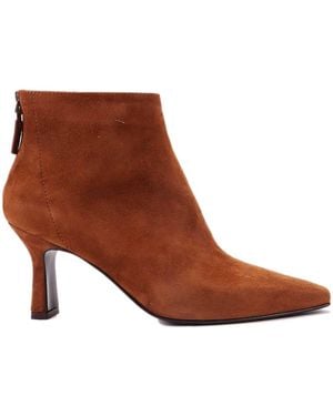 The Seller Suede Ankle Boot - Brown