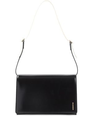 Jil Sander File Shoulder Bag - White