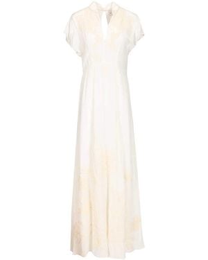 forte_forte Iris Velvet Dress - White