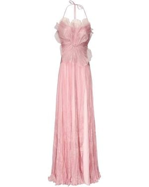 IRIS SERBAN Vestito Di Seta Narcisa - Rosa