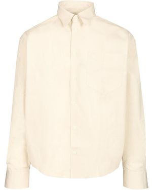 Ami Paris Ami "Ami De Coeur" Shirt - Natural