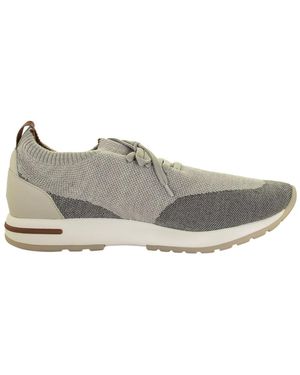 Loro Piana Sneaker A Calza - Grigio