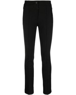 Moncler Trousers With Application - Black