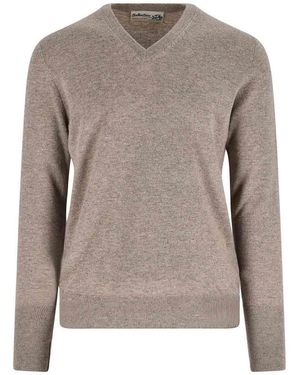 Ballantyne Cashmere Sweater - Brown