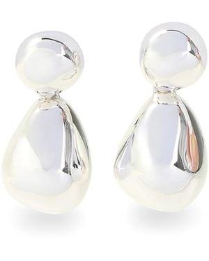 Phoebe Philo Sterling Earrings - White
